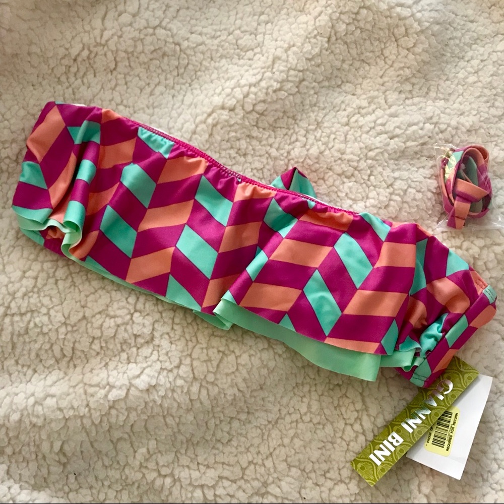 Gianni Bini Bandeau Swimsuit Top 💖